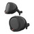 2x JBL Handlebar-Mount Weather-Resistant Bluetooth Black Speaker Pods for Motorcycles and Scooters