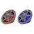 JBL Stadium 6.5" OEM Replacement 300 Watt Max Power 2-Way RGB LED Gray Boat Audio Speakers (Pair, Bulk Packaging)