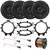 4x JBL Stage3 68MF 6.5" 560W Max Power 3-Way Car Audio Speakers, 4x 5.25" or 6.5" Speaker Mounting Bracket Adaptors, 2x Speaker Wire Harness, Speaker Wire (Bundle Fits Select 1995-2009 GM Vehicles)