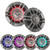 Infinity 6.5" 2-Way Marine Grade Titanium RGB LED Speakers - 300 Watts Max Power (Pair, Bulk Packaging)