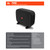 JBL FUSE Dual Compact 8" 600 Watts Max Power Passive Car Audio Subwoofer Enclosures