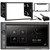 Blaupunkt Orlando 750 6.9" Touchscreen Double DIN Bluetooth USB AM/FM Radio Car Audio Receiver, Stereo Installation Dash Kit, Antenna Adapter, Radio Wiring Harness, Rear View Backup Camera (1998-2006)