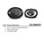 JVC CS-DR693 drvn DR Series 6x9" 500 Watts Peak Power 3-Way Car Speakers (Pair)