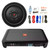 JBL Club A1000 High Performance 1000 Watts RMS Class D Car Audio Mono Subwoofer Amplifier Bundle with 2x 1000W 12" 2 or 4-Ohm Selectable Shallow-Mount Car Audio Subwoofer and Amplifier Wiring Kit