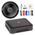 JBL Club A600 High Performance Compact Class D Car Audio Mono Subwoofer Amplifier Bundle with 12” High Performance 1350W Max Power Car Audio Subwoofer and Amplifier Wiring Kit