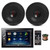 Dual XDVD276BT Double DIN CD/DVD/USB/AUX Bluetooth Stereo w/ 6.2" LCD Touchscreen Bundle with 2x JBL 6.5" 225W Peak Power Coaxial Car Speakers, Speaker Wire