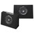 1 Pair (QTY 2) of Kicker 43TC104 10" 300 Watts Peak Power Comp 4-Ohm Single Loaded Subwoofer Enclosures - Bundle Combo