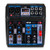 Professional Wireless DJ Audio Mixer - 6-Channel Bluetooth Compatible DJ Controller Sound Mixer w/DSP Effects, USB Audio Interface, Dual RCA in, XLR/1/4 Microphone in, Headphone Jack - Pyle PMX44T