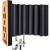 Pyle Wood Microphone Isolation Shield - Sound Isolation Recording Booth, Studio Microphone Vocal Booth Dampening Filter Foam Acoustic Panel w/ 2" Thick Foam, Universal ⅝” Mic Threading - PSMRSWD100