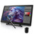SereneLife Dual Mode Graphics Tablet - 21.5" Full-Laminated Technology Art Monitor w/ Capacitive Touch Screen & 8192 Pressure Levels Wireless Passive Stylus - Digital Drawing, Design - MAC, Windows OS