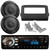 Sony MEX-DV2100 Single DIN FM Radio Stereo MP3 CD Player Receiver Bundle Combo with 2x 6.5" 300W Max Power Speakers, Stereo Installation Kit (Fits Select 2014-UP Harley-Davidson Bat Wing Fairing)