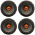 Two Pairs (QTY 4) of JBL SHOCKWAVE150W65 6.5" 300 Watt Max Power Midrange Woofer Car Audio Speakers