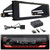 JVC KD-X280BT Single Din Bluetooth USB/AUX AM/FM Radio Digital Media In-Dash Stereo Receiver, Steering Wheel Control Interface, Single-DIN Stereo Installation Kit Fits 1998-2013 Harley Davidson