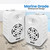 4” 2-Way Indoor/Outdoor Speaker System - 1/2” High Compliance Polymer Tweeter (White)