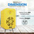 5.25” 2-Way Indoor/Outdoor Speaker System - 1/2” High Compliance Polymer Tweeter (Yellow)
