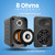 5.25” 2-Way Indoor/Outdoor Bluetooth Speaker System - 1/2” High Compliance Polymer Tweeter (Black)