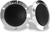 1.0'' Voice Coil Titanium Dome Tweeter - 80 Watts at 4-Ohm, Car Tweeter with Aluminum Housings