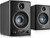 Pyle PBKSP33BK Desktop Bluetooth Bookshelf Speakers - HiFi Studio Monitor Computer Desk Stereo Speaker System, Black (300 Watt)
