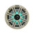 2 Pair (QTY 4) of Kicker 8" 2-Way 300 Watts Max Power Coaxial Marine Audio MultiColor LED Speakers with White Grilles, LED Speaker Remote Control, 50-Feet 16-Gauge Speaker Wire