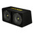 Pair (QTY 2) of Kicker CompC 12" 1200 Watt Peak Power 2-Ohm Black Car Audio Dual Subwoofer Enclosure with Speaker Wire