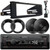 Infinity Alpha 100 Single DIN Bluetooth USB/AUX SD MP3 Player FM Radio Digital Media Receiver W/Install Kit, 2x 6.5" 300W Max 2-Way Speakers W/Adapters (Bundle Fits 1998-2013 Harley Davidson)