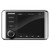 Kicker KMC5 3.5" LCD Display Weather-Resistant Gauge-Style Bluetooth AM/FM/WB Receiver W/Gray Cover