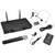 Pyle Wireless Microphone System with Belt Pack Transmitter, Handheld, Lavaliere + Headset Mics