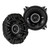 Two Pairs (QTY 4) Of Kicker 43DSC404 4" 120 Watt Max Power 4 Ohm Coaxial Car Audio Speakers, Enrock Koozie Holder Gift, Kicker Koozie Holder Gift