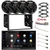 JVC KW-M785BW 6.8" Touchscreen HDMI/WiFi Bluetooth USB Stereo Receiver, 4x JVC DR621 6.5" 300W Speakers w/Adapter, Radio + Speaker Harness, Antenna Adapter, Install Kit For Select 95-Up GM Vehicles