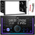 JVC KW-X850BTS Double DIN Mechless Bluetooth USB/AUX AM/FM Digital Media Car Audio Stereo Receiver, Double DIN Stereo Install Kit, Wiring Harness, Antenna Adapter (Bundle Fits 2000-2008 GM Vehicles)