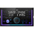 JVC KW-X850BTS Double DIN Bluetooth Mechless USB/AUX AM/FM Radio Digital Media Car Audio Stereo Receiver, 4x JVC CS-DR162 drvn DR Series 6.5" 300 Watt Max Power 2-Way Coaxial Automotive Speakers