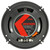 Kicker KS-Series KSC650 6.5" 200 Watt Peak Power 4-Ohm 2-Way Thin-Mount Car Audio Speakers with .75" Tweeters (Pair)