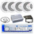 Dual Electronics MXD13 Single-DIN Marine USB Bluetooth AM/FM Stereo Digital Media in-Dash Receiver W/White Cover, 4x 6.5'' 150W Max Power 2 Way Boat Audio White Speakers, 4-Channel Amplifier, Antenna