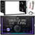 JVC KW-X855BTS Double DIN Bluetooth USB AM/FM Radio Digital Media Stereo Receiver, Double DIN Stereo Installation Kit, Wiring Harness, Antenna Adapter, Radio Antenna (Fits 2000-2008 GM Vehicles)