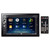 Dual XDVD276BT Double DIN 6.2" LCD Touchscreen USB/AUX Bluetooth DVD Stereo Car Receiver, 2x 6x9" 180 Watt Max 3-Way Multi-Element Audio Speakers, 2-Channel Amplifier w/Wiring Install Kit