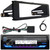 JVC KD-X38MBS Single DIN Marine MotorSports Bluetooth USB/AUX LED Illumination AM/FM Radio SiriusXM Ready Stereo Receiver W/Single-DIN Stereo Installation Kit, 22" Radio Antenna (Fits 1998-2013 HD)