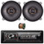 JBL Celebrity150 Single-DIN Bluetooth FM Radio USB/AUX SD Card High Power With F/R And Sub Output Media Receiver, 2x 5.25" 150W Max Power 2-Way Thin-Mount Automotive Speakers W/50 Feet 16 Gauge Wire