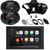 JBL Legend 700 7” Touchscreen Display Double DIN Mechless Bluetooth AM/FM Radio Receiver W/Install Kit, 2x JVC CS-DR6931 DRVN Series 6x9" 500 Watt Max Power 3-Way Coaxial Speakers (Fits 1998-2013 HD)