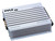 Pyle PLMRB29W2 Single DIN Marine Bluetooth USB/AUX MP3 Player AM/FM Radio Stereo Receiver w/White Cover, 4x 6.5" 180W Max 2-Way High-Performance Charcoal Speakers, 4 Channel Amplifier w/Kit, Antenna