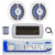 Dual MXD13 Single DIN Bluetooth Marine MP3 AM/FM Stereo Receiver with White Cover, 22" Radio Antenna, Wire, 2x 5.25'' 100 Watt Peak Full Range Dual Cone Waterproof Stereo Speakers (White)