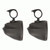 Metra 6.5" PowerSports Black Unloaded Speaker Pods (Pair)