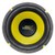 Pyle PLG64 6.5'' 300 Watt Max Power Mid Bass Woofer DJ Pro Audio Speaker (Yellow/Black, Single)