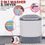 Deco Home Compact Home Washer + Dryer (Dark Gray)