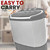 Deco Home Compact Home Washer + Dryer (Dark Gray)