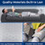 SereneLife Air Compression Leg Massager, Full Leg Massager with Heat and Compression, Portable and Adjustable with 6 Modes 3 Vibrations 3 Intensities, 11 Airbags for Thigh Calf Foot Massage