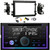 JVC KW-R950BTS Double-DIN Bluetooth USB/AUX CD Player AM/FM Radio Stereo Receiver, Double DIN Installation Dash Kit, Flush Mount Rear View Camera with 0.5 Lux Night Vision (2004-up Ford Vehicles)