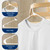 SereneLife Premium 10 Pack Plastic Hangers (White)