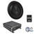 JBL Club 122SL 12” 1200 Watt Max Power Shallow Mount subwoofer W/Selectable Smart Impedance 2 to 4 ohm (Single), 400W Class D Mono Subwoofer Amplifier, Wiring Installation Kit, Remote Control