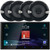 JVC KW-M795BW 6.92" HD Screen Double-DIN Bluetooth USB HDMI Input AM/FM Radio Digital Media Car Audio Receiver, 4x JVC CS-DR162 drvn DR Series 6.5" 300 Watt Max Power 2-Way Coaxial Automotive Speakers