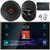 JVC KW-M795BW 6.92" HD Screen Double-DIN Bluetooth USB HDMI Input AM/FM Radio Digital Media Car Audio Receiver, 4x 6.5" 300W Max 2-Way Coaxial Speakers, 12" 1100W Max Subwoofer W/SSI, Amplifier W/Kit